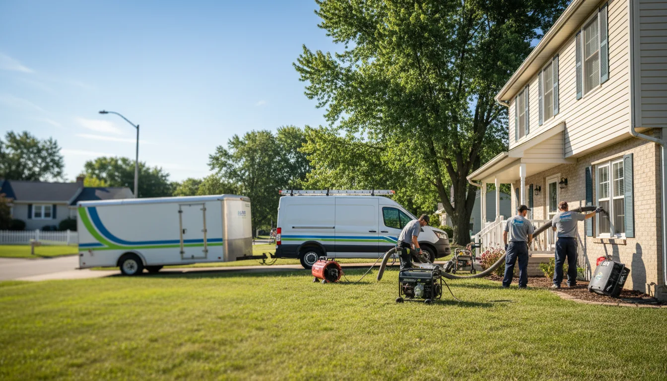 Flooded Basement Restoration And Cleanup With Repair in Scribner, NE near me